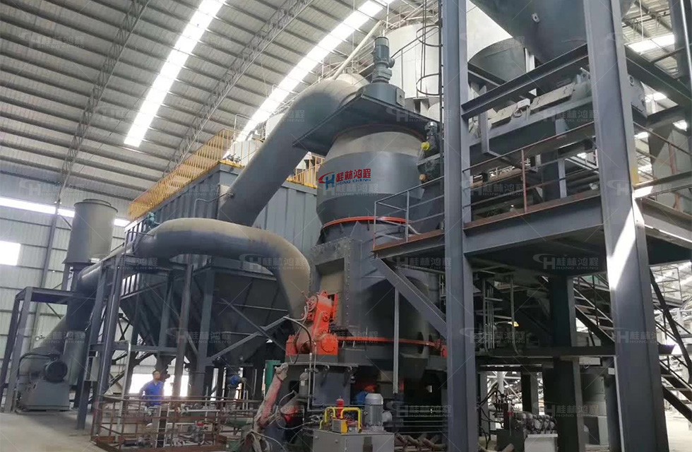 西北地区HLM2000立式磨兰炭粉焦粉生产线