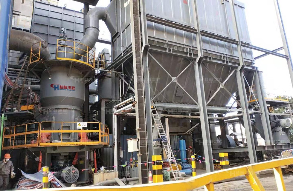 HLM1100立式磨200目石灰粉生产线