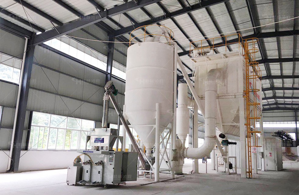 HCH1395超细环辊磨白云石生产线