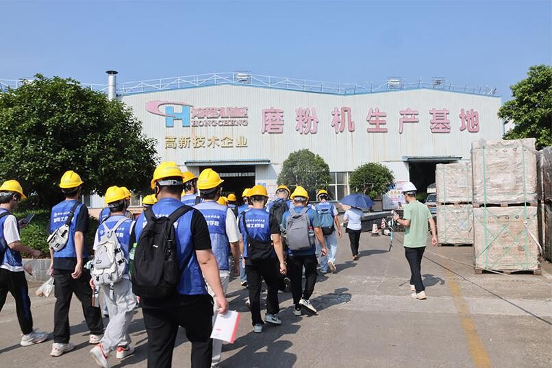 桂林电子科技大学机电工程学院师生赴桂林鸿程参观实习纪实