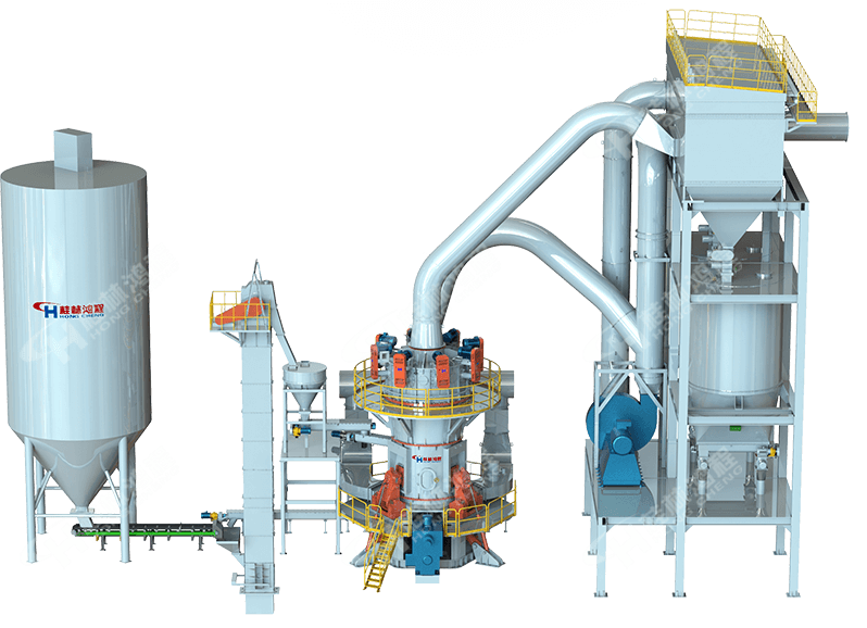 片麻岩粉磨生产线，每小时20——40吨的配置及价格